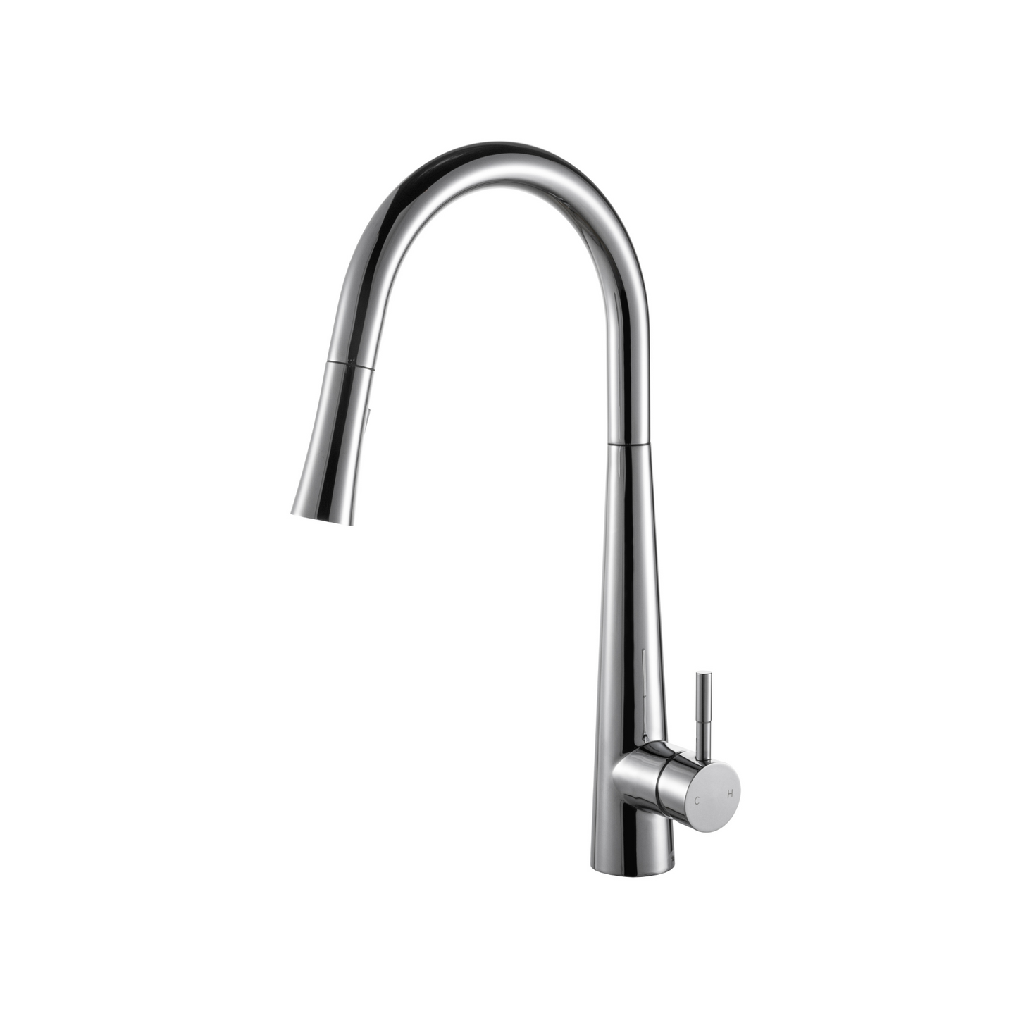 Elegant High Arc Kitchen Faucet - 18"