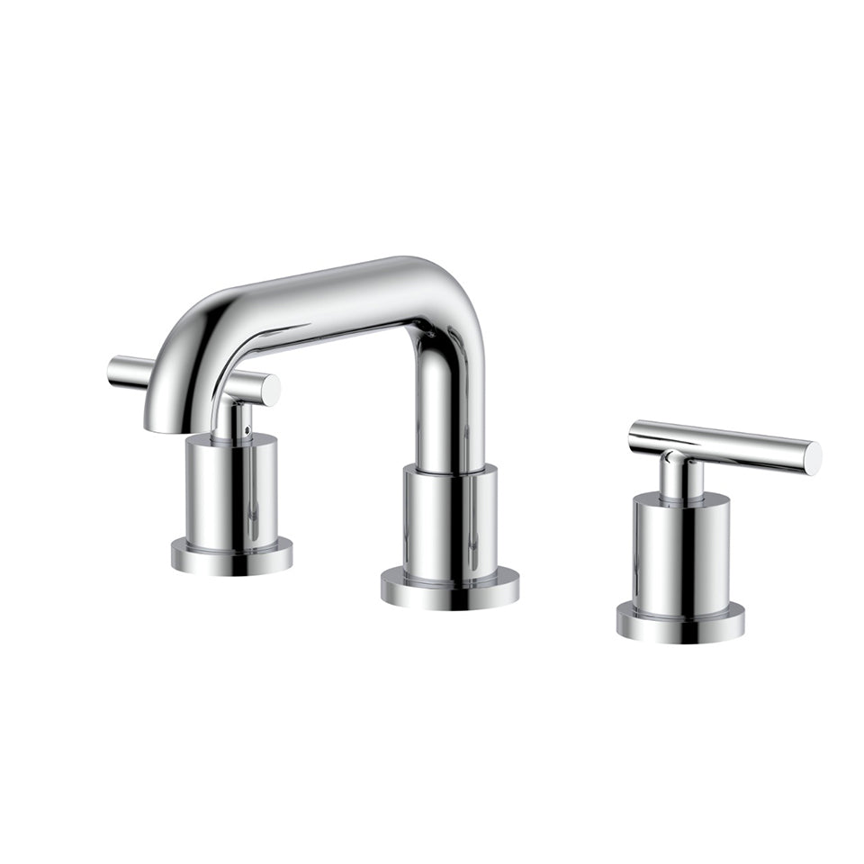 Classic Rounded Widespread Faucet