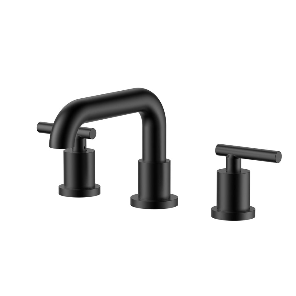 Classic Rounded Widespread Faucet