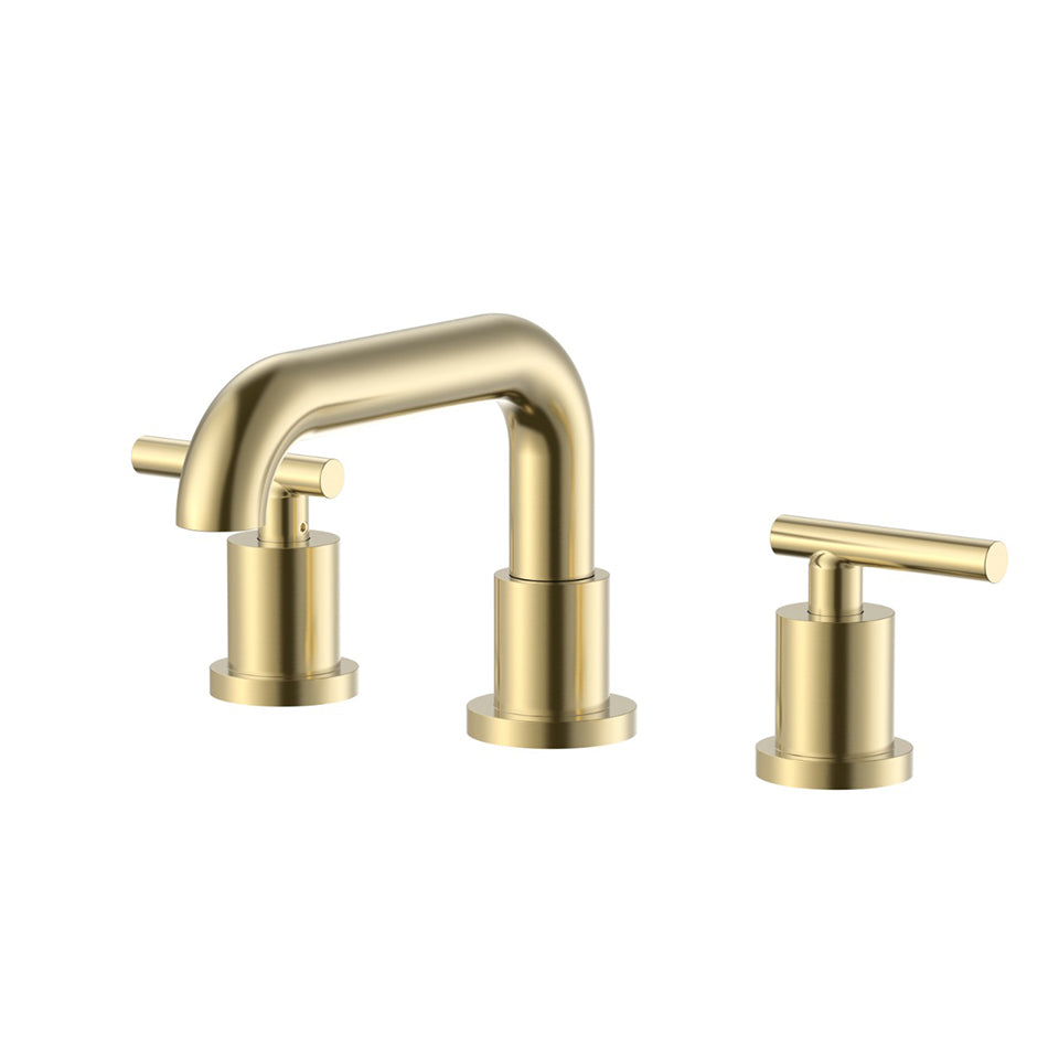 Classic Rounded Widespread Faucet