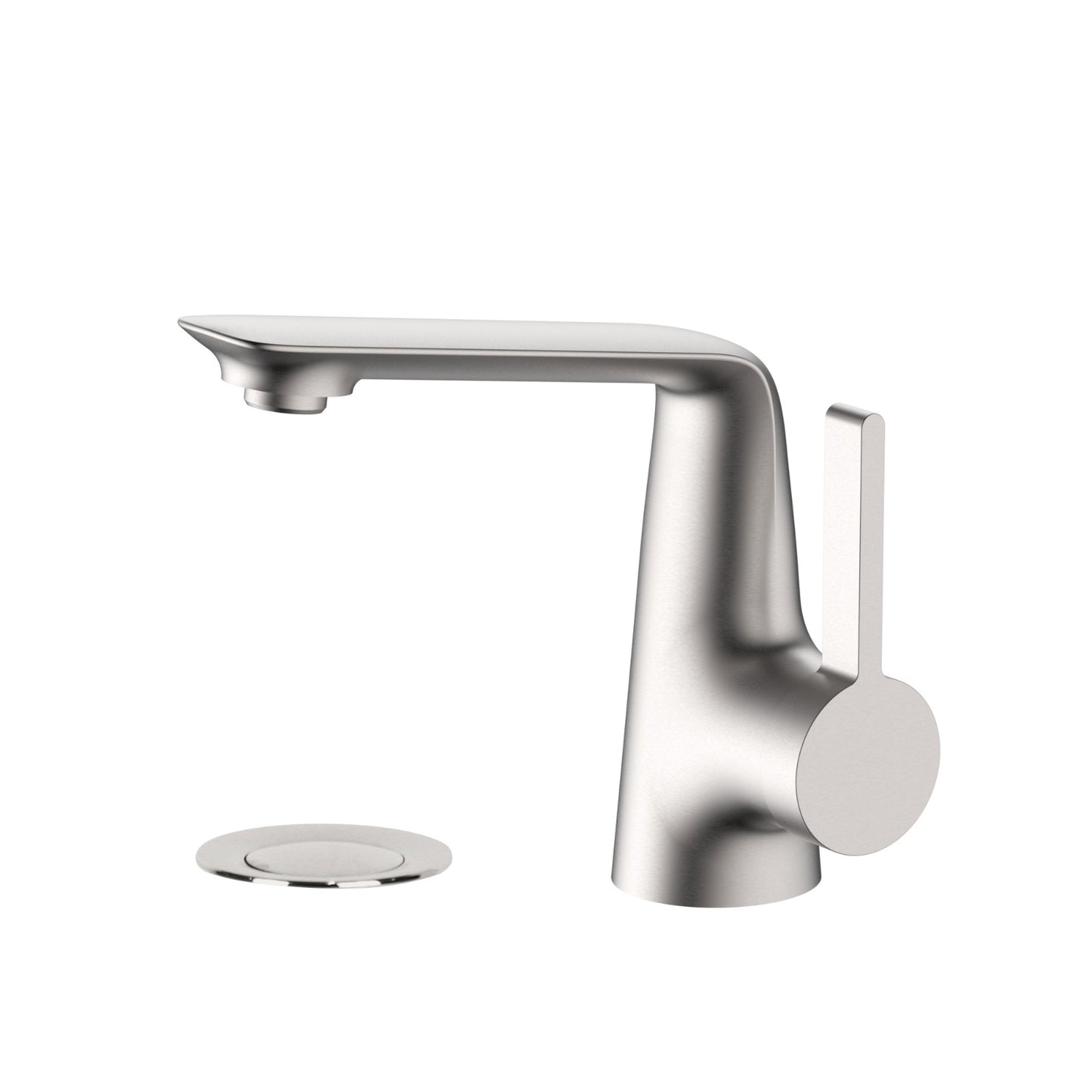 Angled Side Lever Handle Vanity Faucet ADA