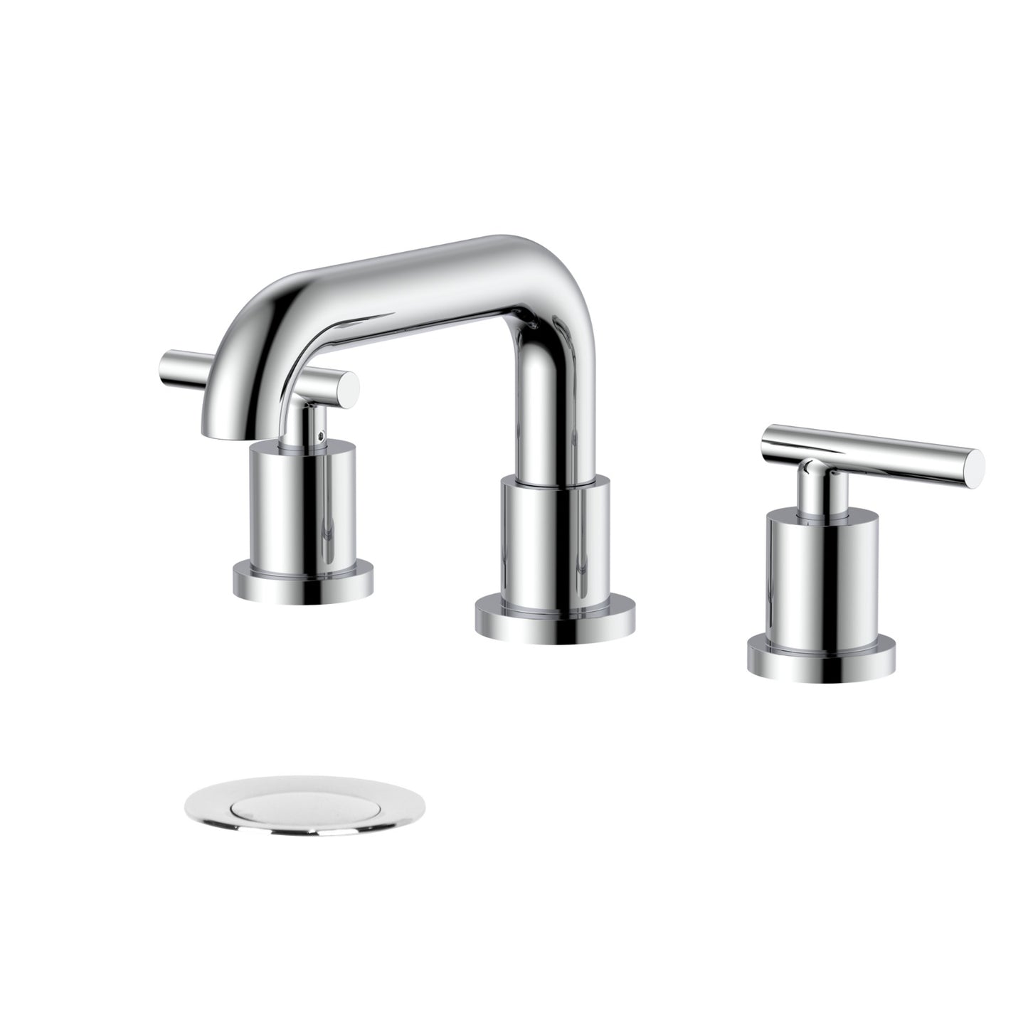 Classic Rounded Widespread Faucet