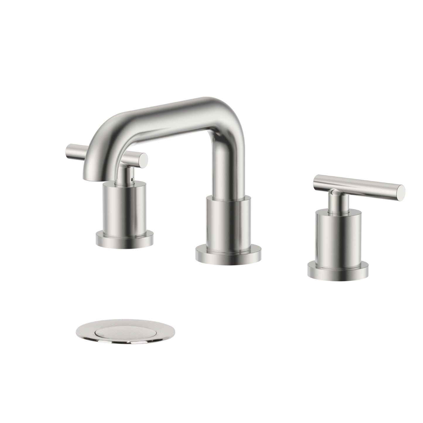 Classic Rounded Widespread Faucet