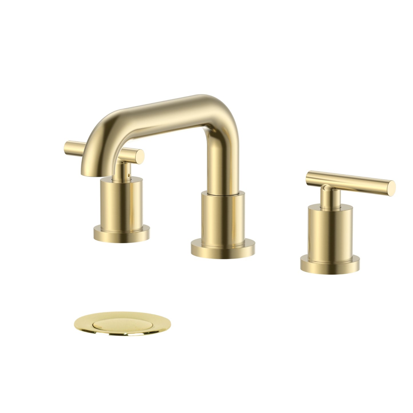 Classic Rounded Widespread Faucet