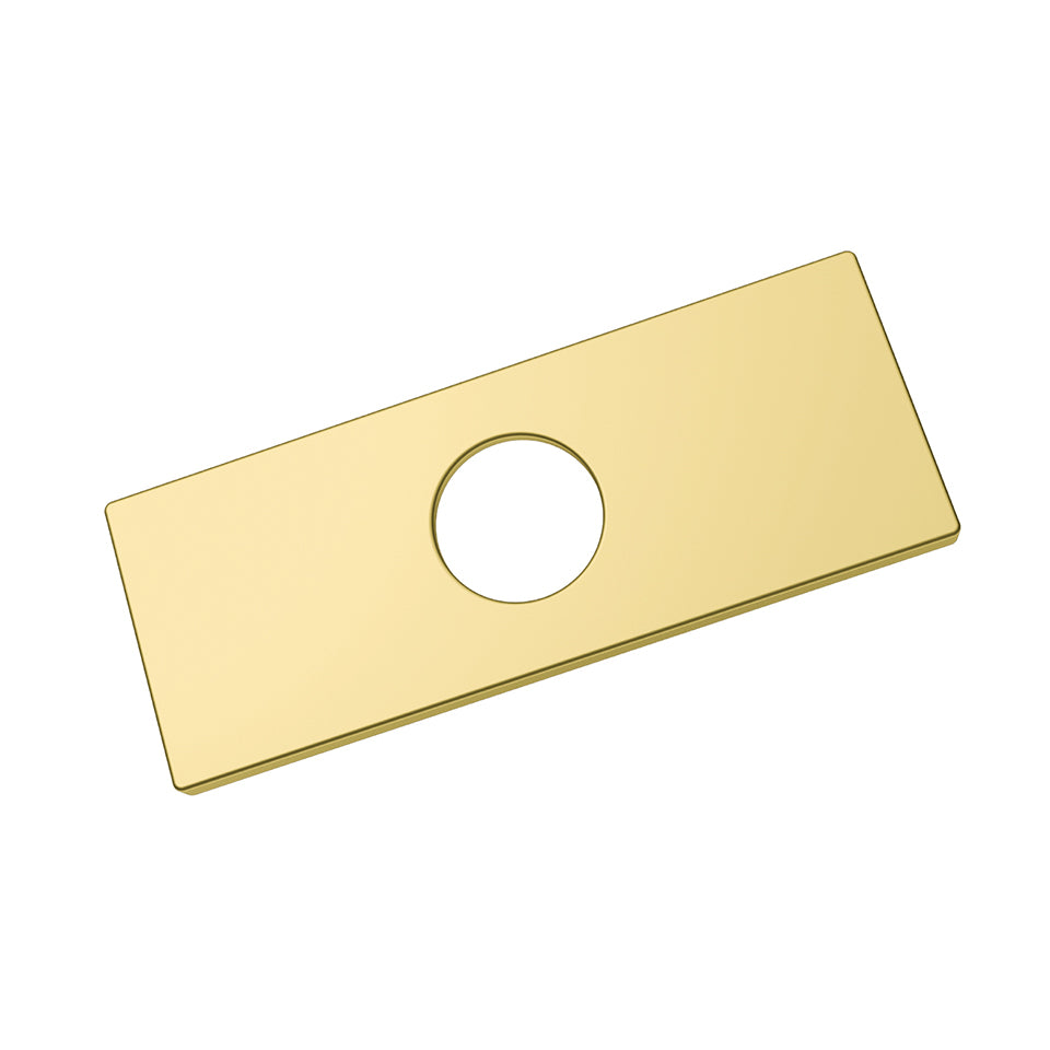 Square 6" Deck Plate For Vanity Faucet