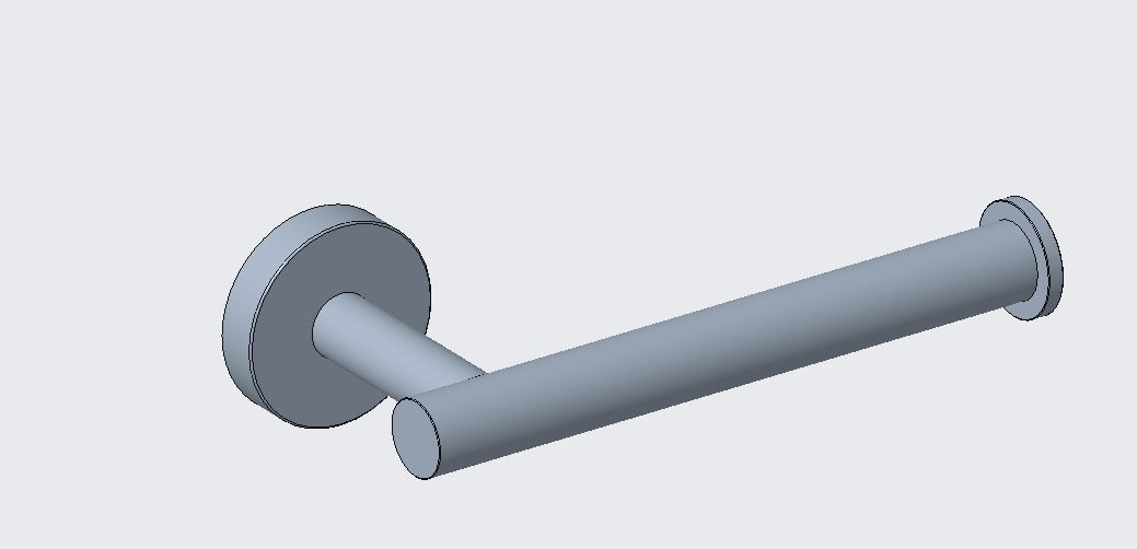 Bathroom Hardware set Towel Bar, Tissue Roll Holder, Robe Hook
