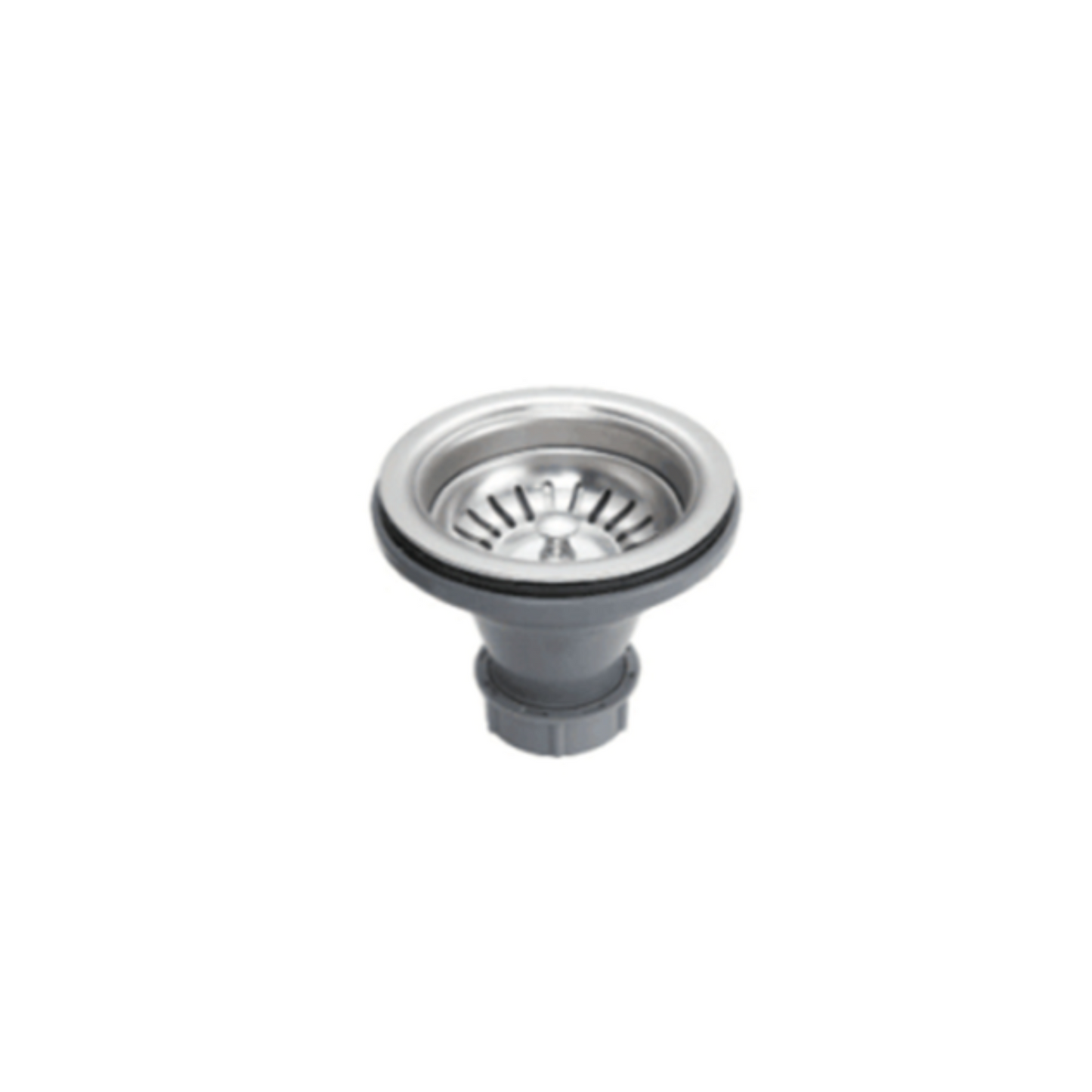 Kitchen sink Deep Cup Strainer Satin Nickel