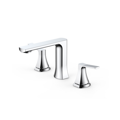 Modern Straight-Edged Two-Handle Faucet