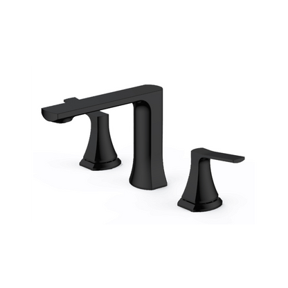 Modern Straight-Edged Two-Handle Faucet