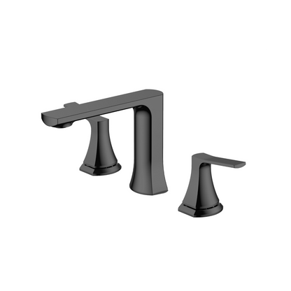 Modern Straight-Edged Two-Handle Faucet