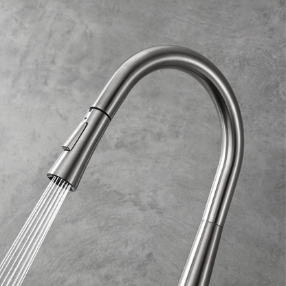 Elegant Slimmed Pull-Out Kitchen Faucet-16" Magnetic sprayer