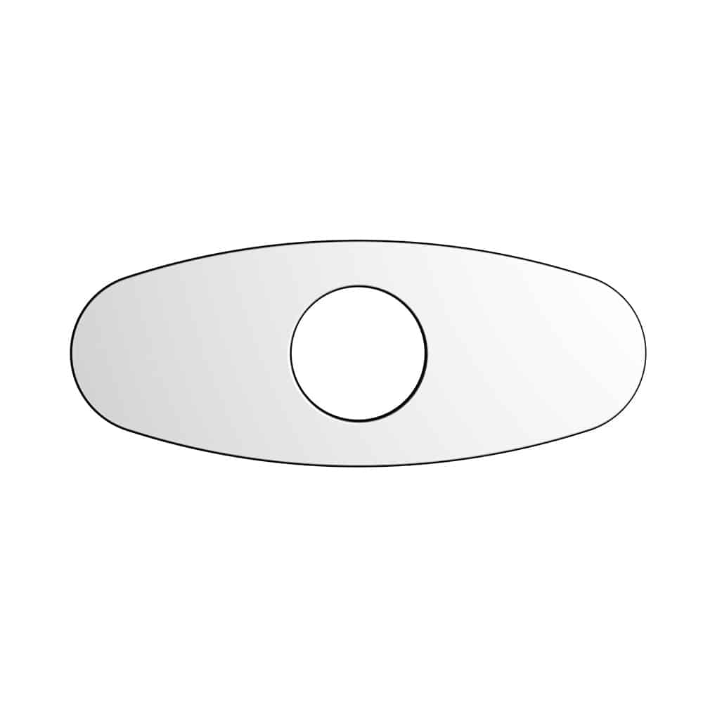 Round Edge Deck Plate For Bathroom Faucet