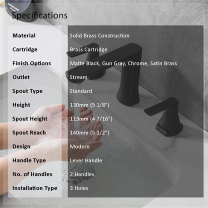 Elegant Widespread Faucet