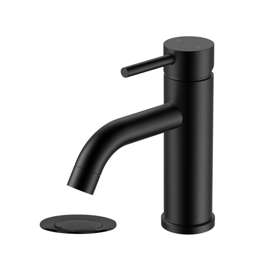 Classic Rounded Vanity Faucet - Pop up Drain with Overflow included