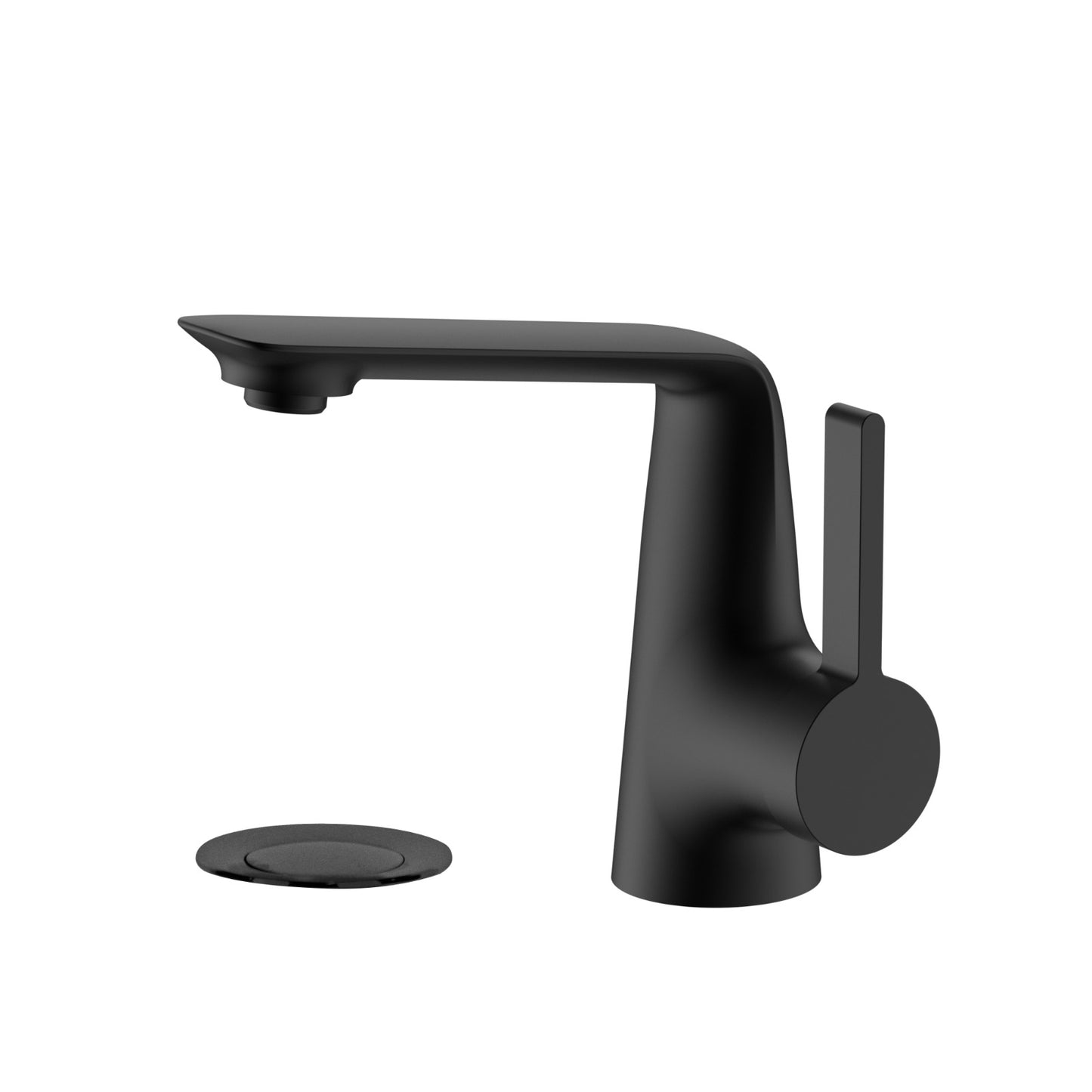 Angled Side Lever Handle Vanity Faucet ADA