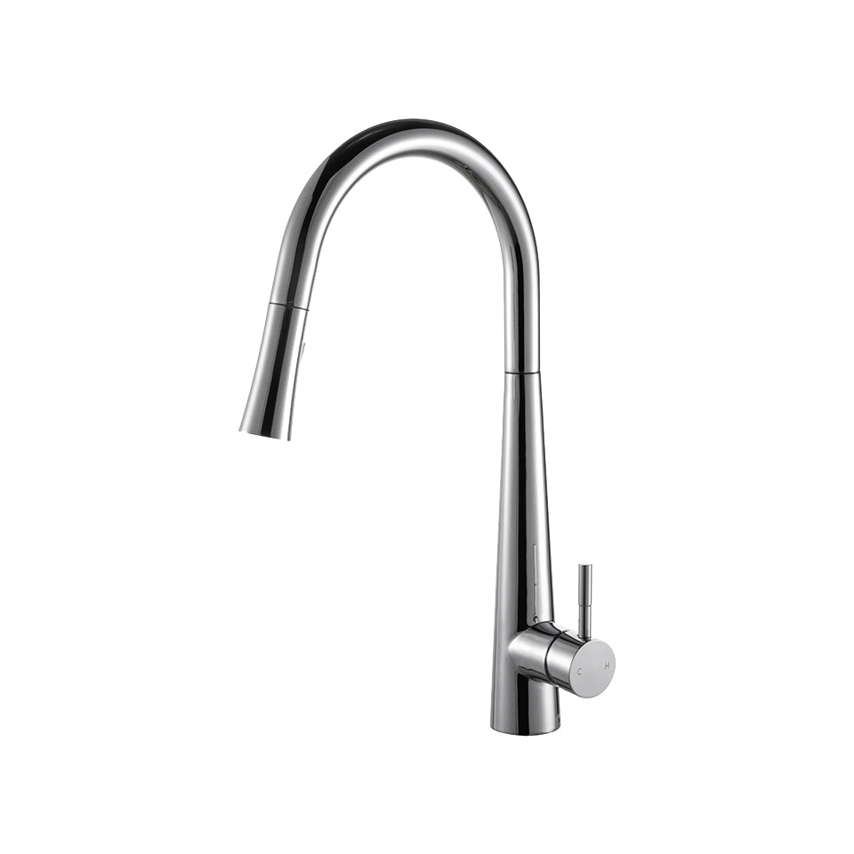 Elegant High Arc Kitchen Faucet - 18"