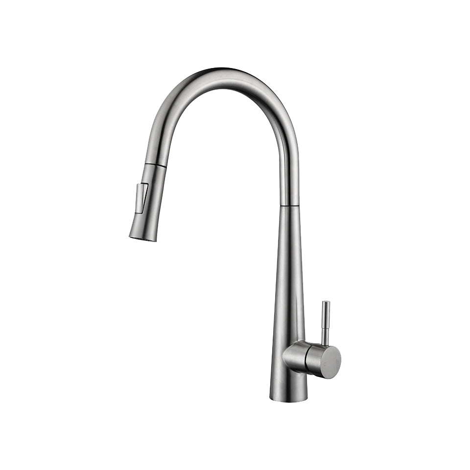 Elegant High Arc Kitchen Faucet - 18"