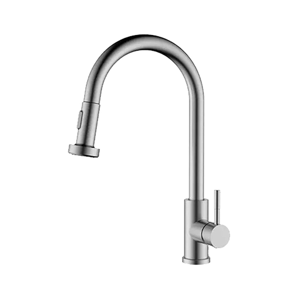 Classic Pull-out Kitchen Faucet - Wide Spout
