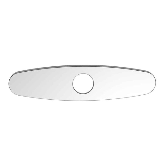 Oval 10" Deck Plate For Kitchen Faucet