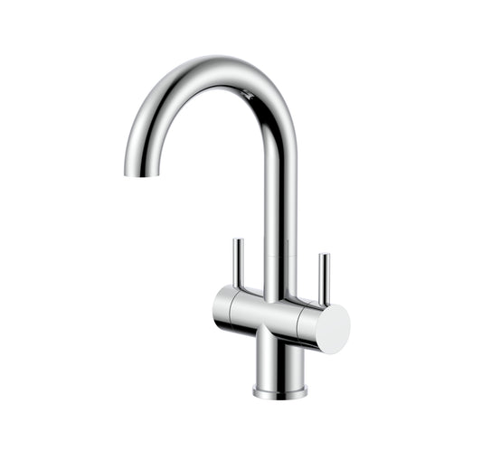 Sleek Double Handle Vanity Faucet GLBDWA