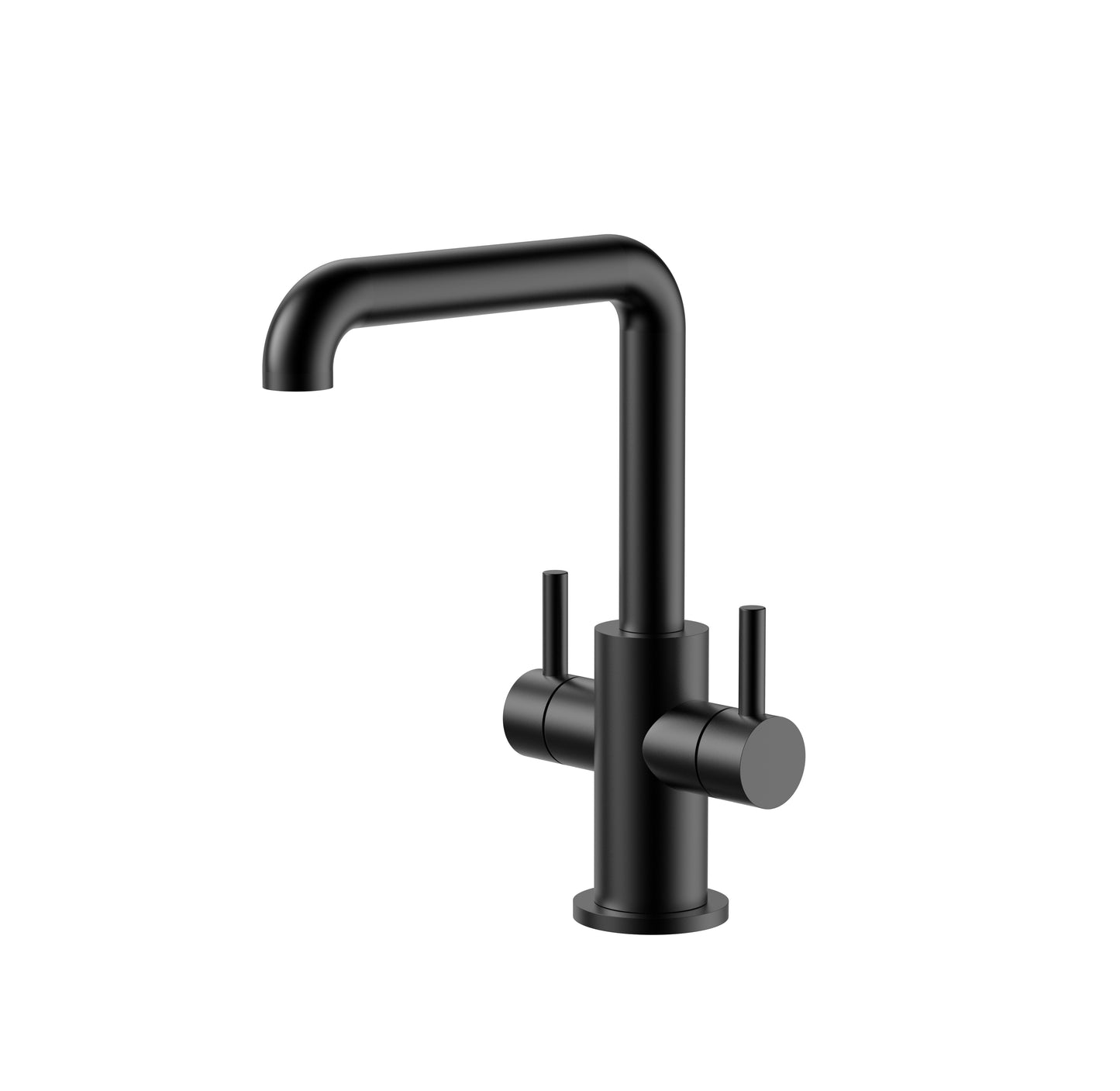 Square Arc Double Handle Bathroom Faucet GLBU
