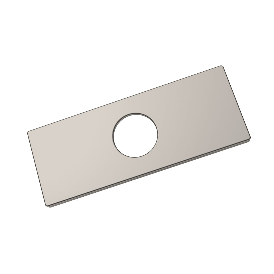 Square 6" Deck Plate For Vanity Faucet