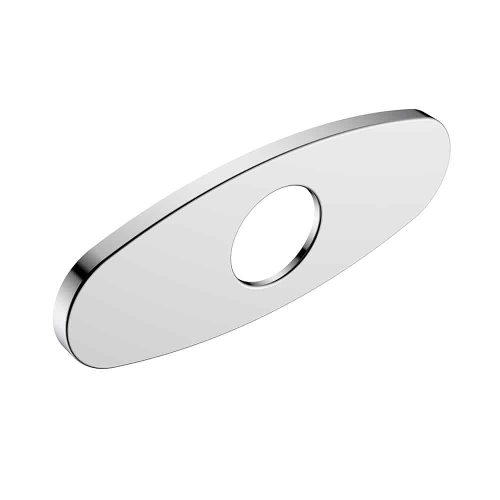 Round 6" Deck Plate For Vanity Faucet