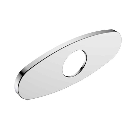 Round 6" Deck Plate For Vanity Faucet