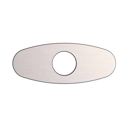 Round 6" Deck Plate For Vanity Faucet