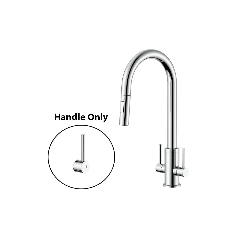 Double Handle Kitchen Faucet Handles - Smooth
