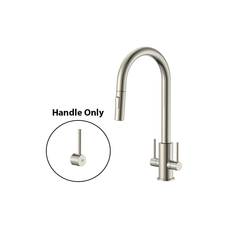 Double Handle Kitchen Faucet Handles - Smooth
