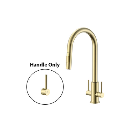 Double Handle Kitchen Faucet Handles - Smooth