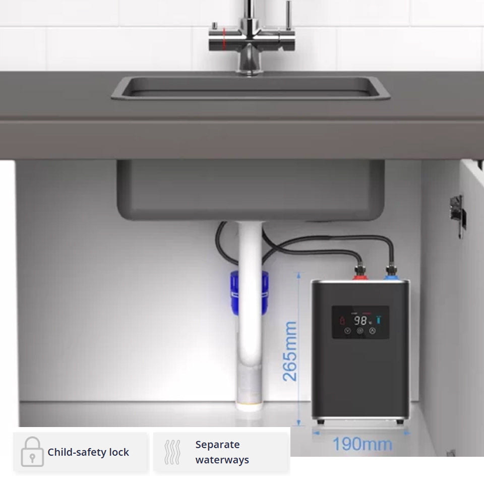 Boiling Water heater with LED display - 2.4L