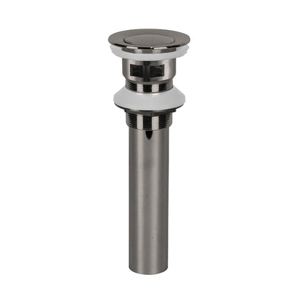 Small Cap Pop Up Drain With Overflow