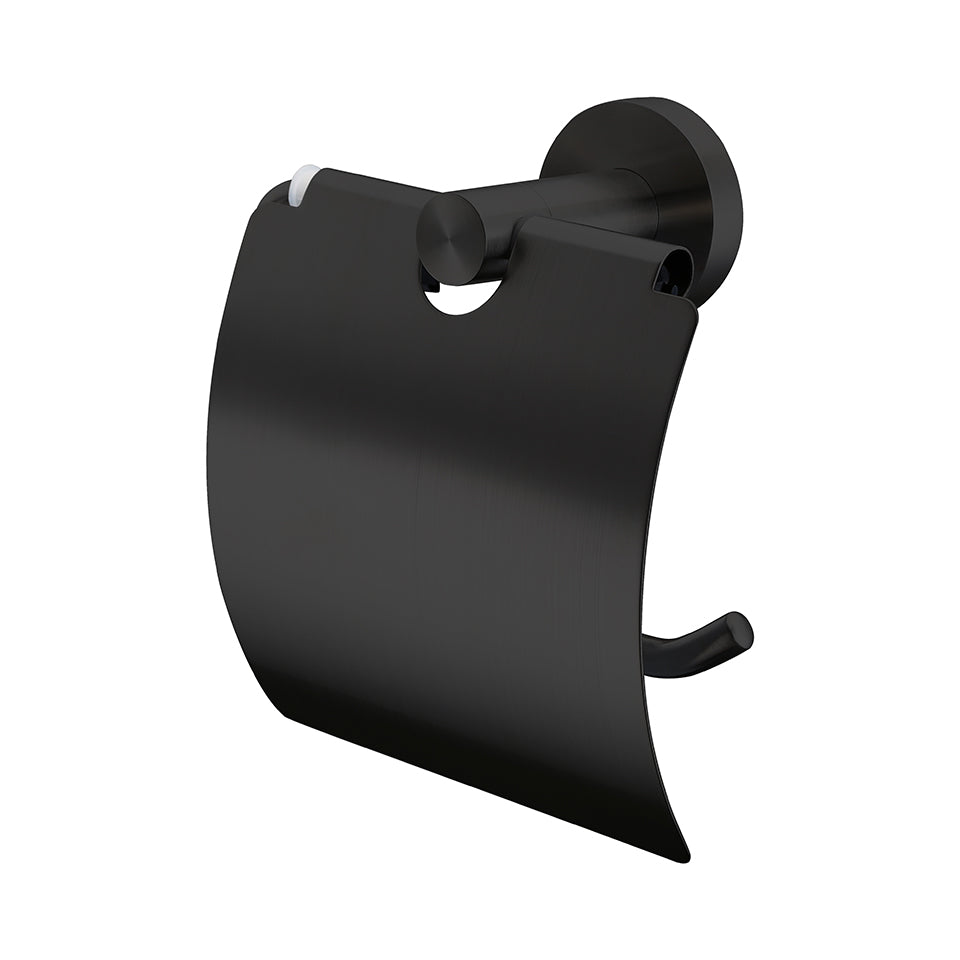 Round Toilet Tissue Holder with Cover