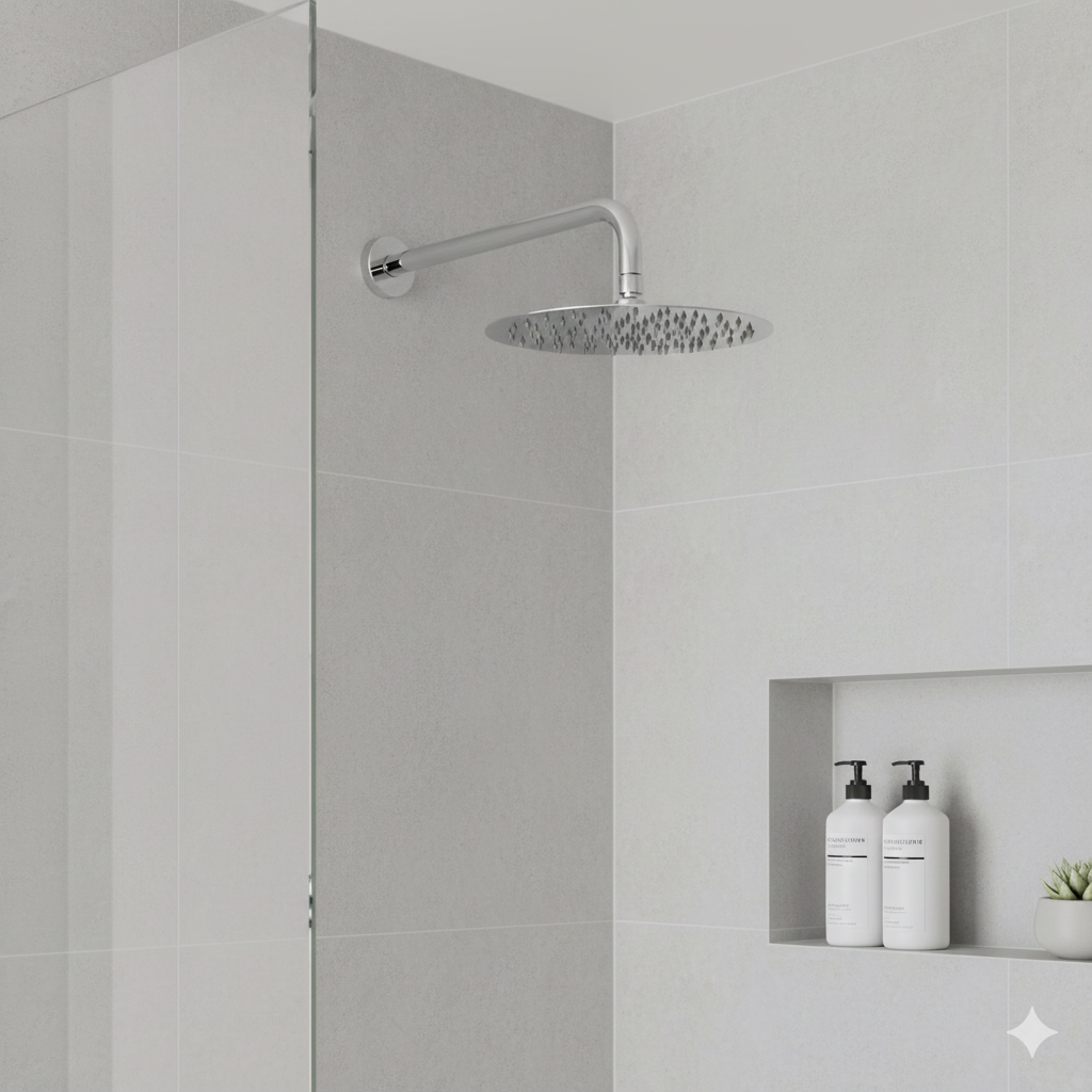 15" Wall-Mounted Shower Arm