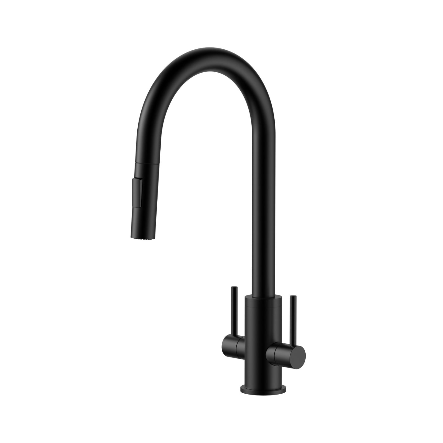 Double Handle  Pull-Out Kitchen Faucet