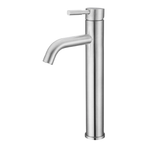 Round Vessel Faucet includes pop up drain